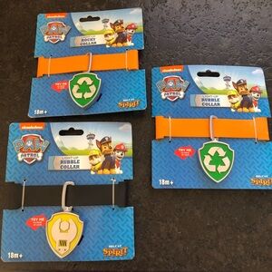 Paw Patrol Skye Collars Set - Blue, Black, Orange